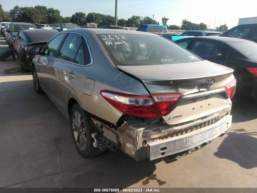 2016 TOYOTA CAMRY XLE/SE/LE/XSE - 4T1BF1FK5GU181794