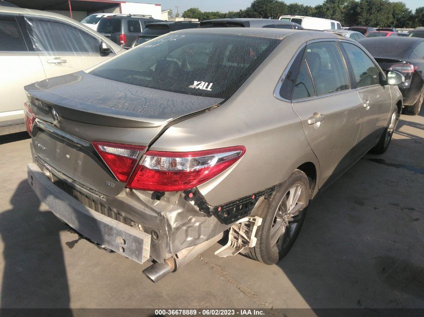 2016 TOYOTA CAMRY XLE/SE/LE/XSE - 4T1BF1FK5GU181794