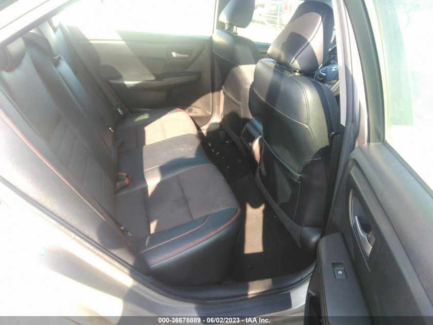 2016 TOYOTA CAMRY XLE/SE/LE/XSE - 4T1BF1FK5GU181794