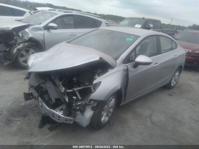2019 CHEVROLET CRUZE LT - 1G1BE5SM0K7126160