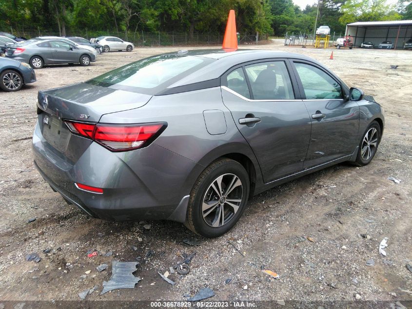 2022 NISSAN SENTRA SV - 3N1AB8CV9NY269179