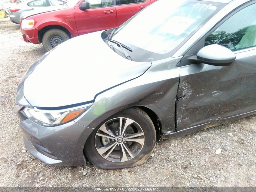 2022 NISSAN SENTRA SV - 3N1AB8CV9NY269179