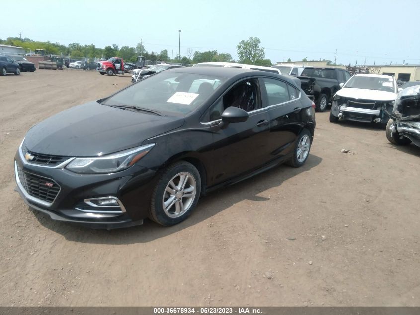 2017 CHEVROLET CRUZE LT - 3G1BE6SM2HS511932