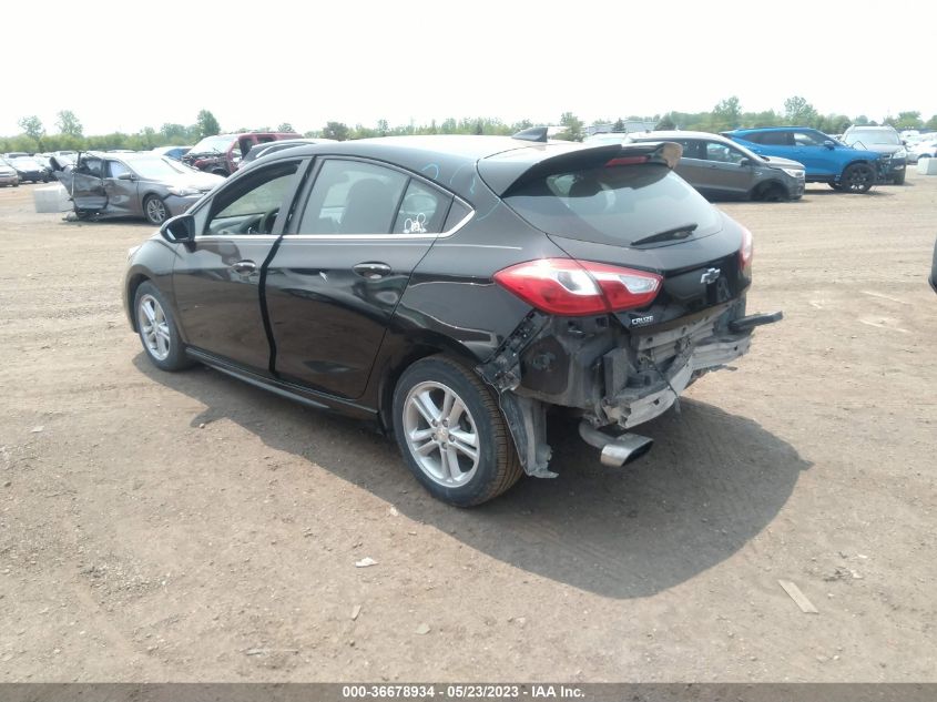 2017 CHEVROLET CRUZE LT - 3G1BE6SM2HS511932