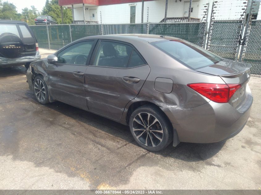 2017 TOYOTA COROLLA L/LE/XLE/SE - 2T1BURHE8HC864426