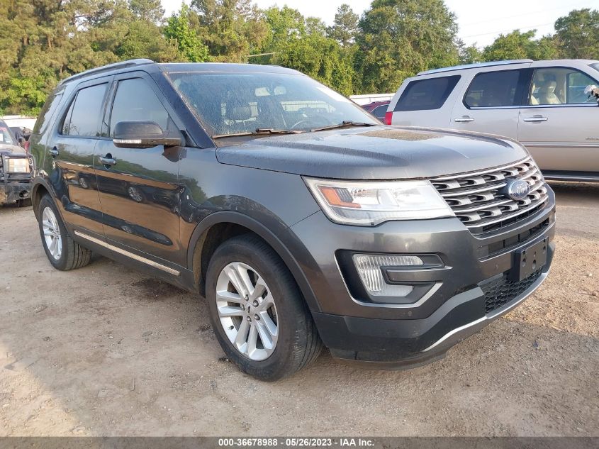 2017 FORD EXPLORER XLT - 1FM5K7DH7HGC36670
