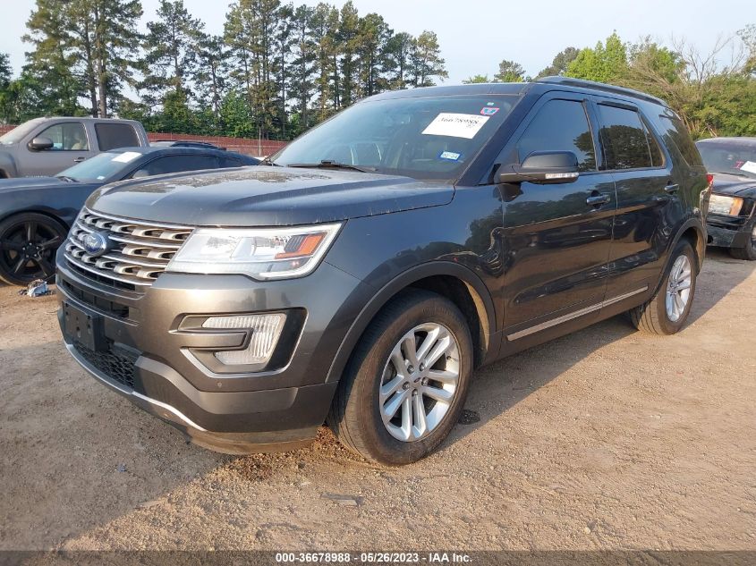 2017 FORD EXPLORER XLT - 1FM5K7DH7HGC36670