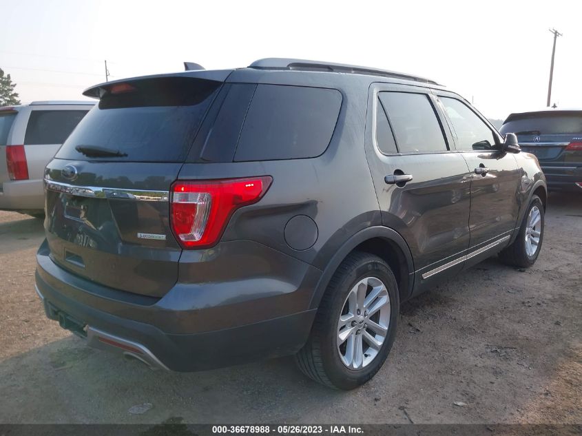 2017 FORD EXPLORER XLT - 1FM5K7DH7HGC36670