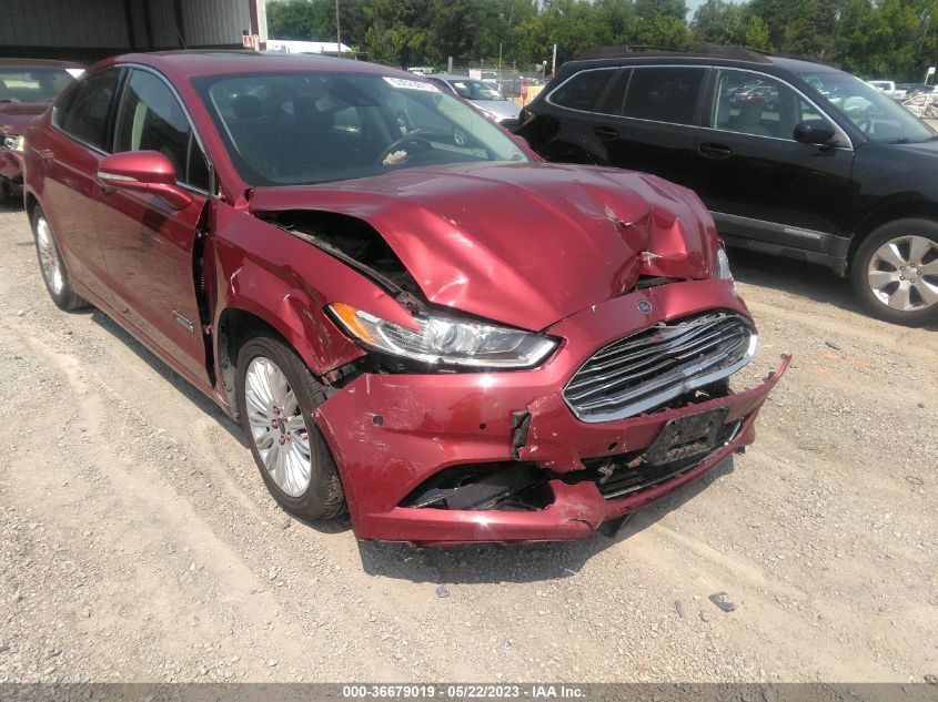 2013 FORD FUSION ENERGI TITANIUM - 3FA6P0SU9DR282365