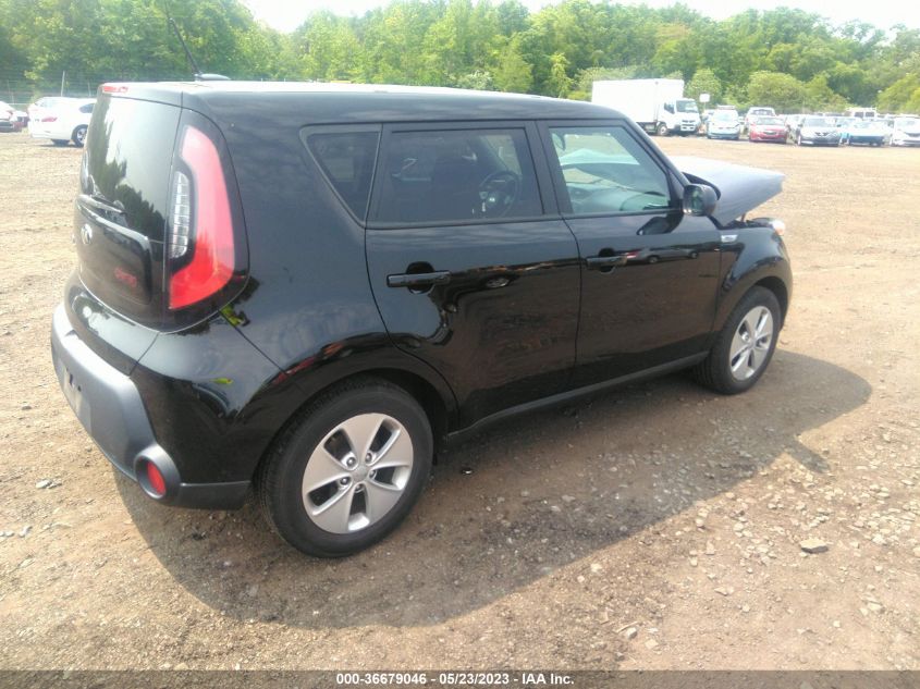 2016 KIA SOUL BASE - KNDJN2A24G7364697