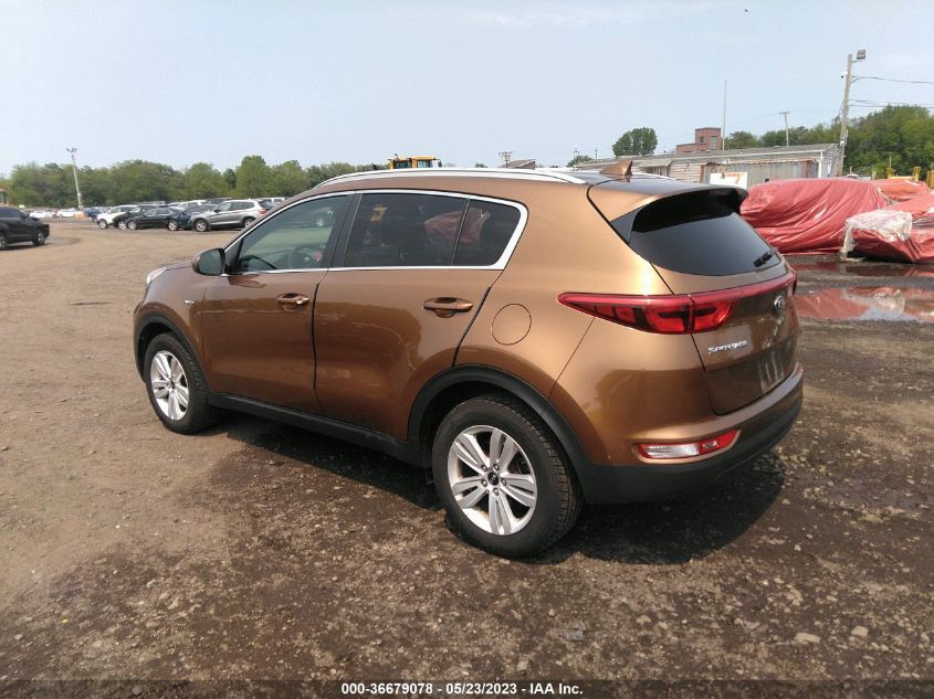 2017 KIA SPORTAGE LX - KNDPMCAC5H7036296
