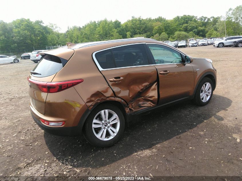 2017 KIA SPORTAGE LX - KNDPMCAC5H7036296