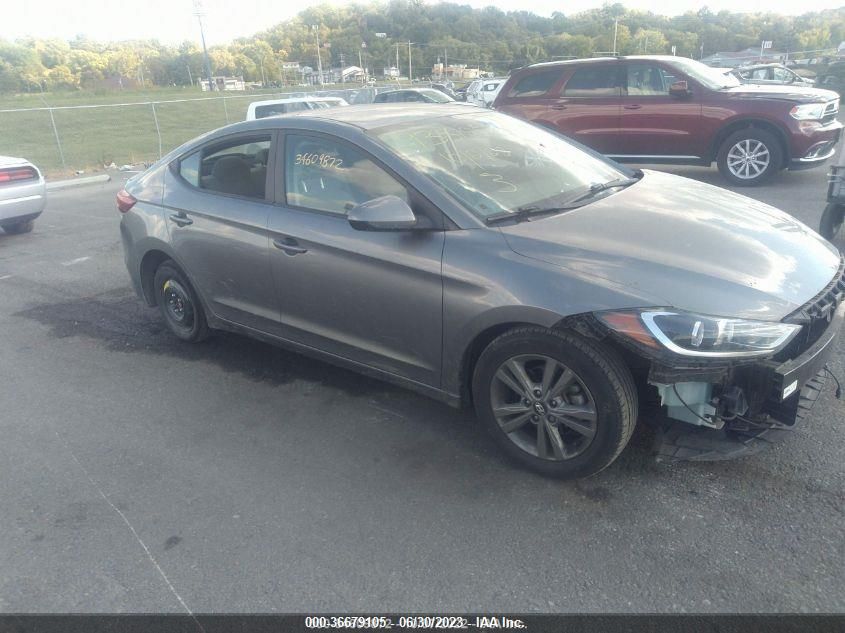 2018 HYUNDAI ELANTRA SEL - 5NPD84LF9JH343346