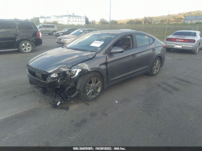 2018 HYUNDAI ELANTRA SEL - 5NPD84LF9JH343346