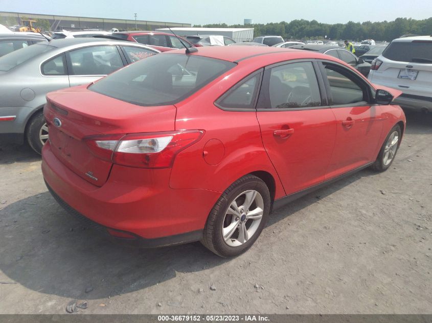 2014 FORD FOCUS SE - 1FADP3F29EL428376