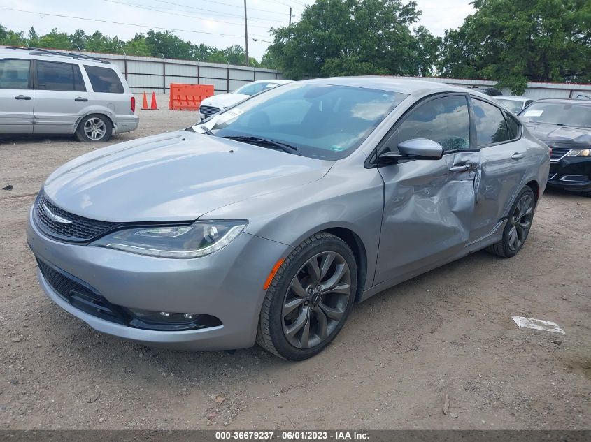 2015 CHRYSLER 200 S - 1C3CCCBB7FN558500