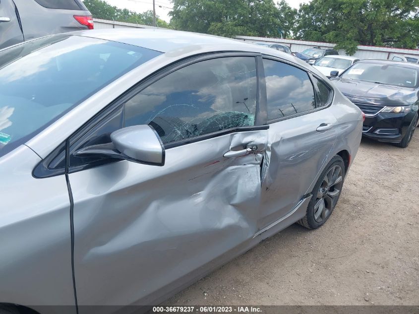 2015 CHRYSLER 200 S - 1C3CCCBB7FN558500