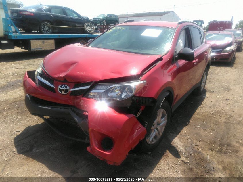 2013 TOYOTA RAV4 LE - 2T3ZFREV0DW026484