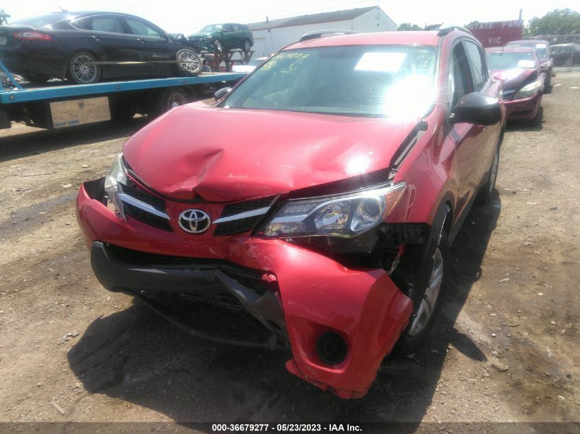 2013 TOYOTA RAV4 LE - 2T3ZFREV0DW026484