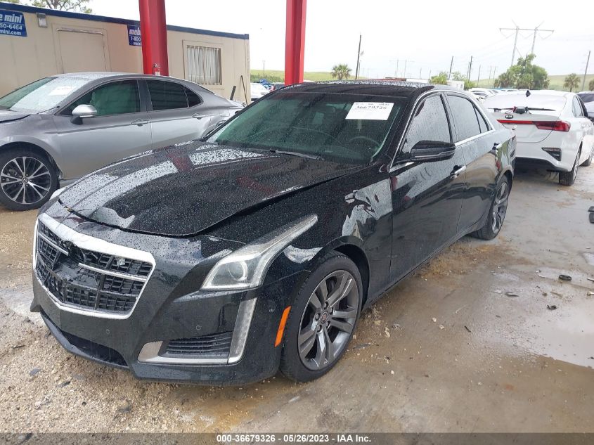 2014 CADILLAC CTS SEDAN VSPORT RWD - 1G6AU5S80E0163038