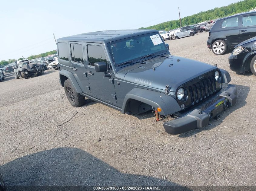 2016 JEEP WRANGLER UNLIMITED WILLYS WHEELER - 1C4BJWDG5GL249774