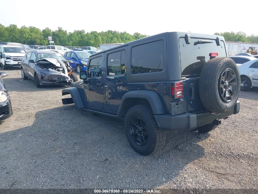 2016 JEEP WRANGLER UNLIMITED WILLYS WHEELER - 1C4BJWDG5GL249774