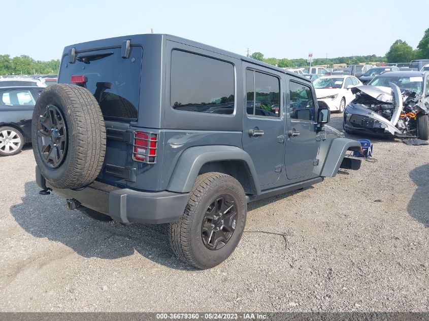 2016 JEEP WRANGLER UNLIMITED WILLYS WHEELER - 1C4BJWDG5GL249774
