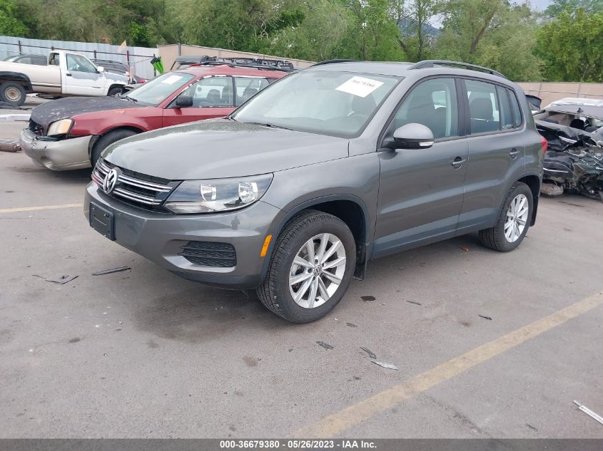2018 VOLKSWAGEN TIGUAN LIMITED - WVGBV7AX5JK002990