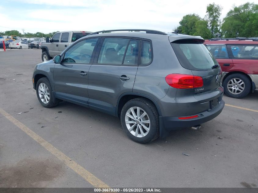 2018 VOLKSWAGEN TIGUAN LIMITED - WVGBV7AX5JK002990