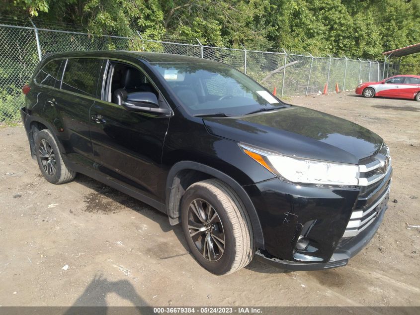 2019 TOYOTA HIGHLANDER LE - 5TDBZRFH7KS721013