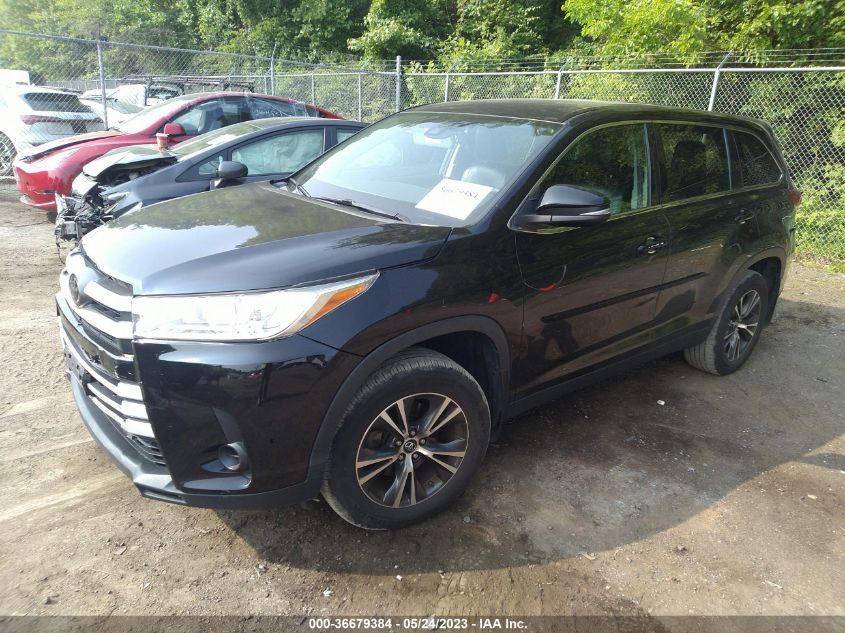 2019 TOYOTA HIGHLANDER LE - 5TDBZRFH7KS721013