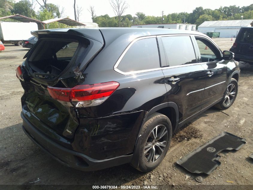 2019 TOYOTA HIGHLANDER LE - 5TDBZRFH7KS721013