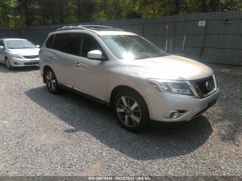 2014 NISSAN PATHFINDER PLATINUM - 5N1AR2MM5EC683205