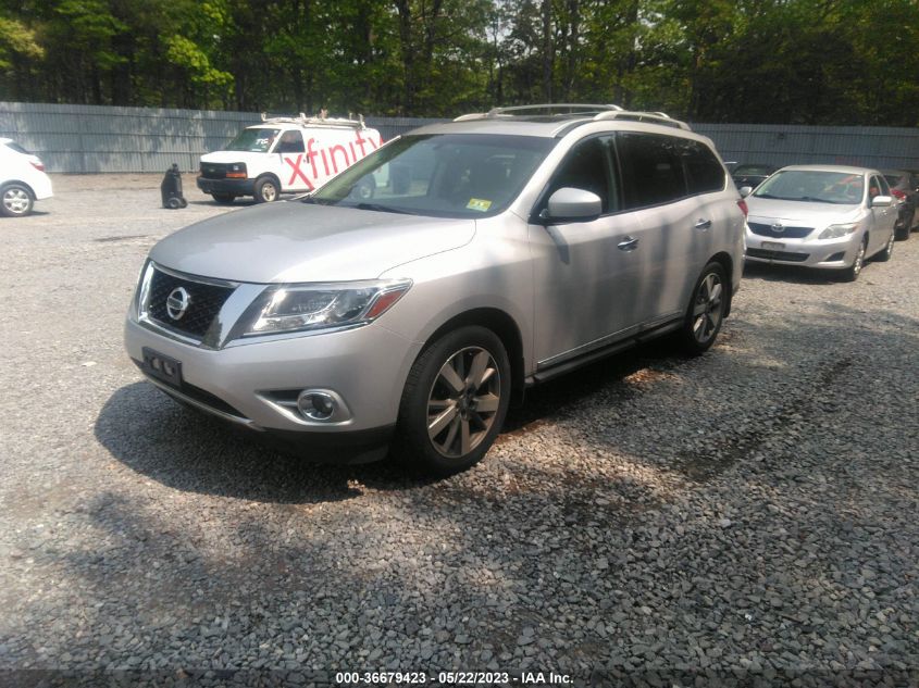 2014 NISSAN PATHFINDER PLATINUM - 5N1AR2MM5EC683205