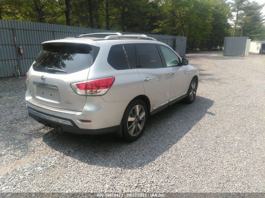 2014 NISSAN PATHFINDER PLATINUM - 5N1AR2MM5EC683205