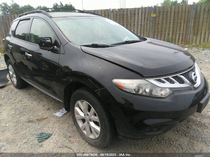 2014 NISSAN MURANO SV - JN8AZ1MW0EW520156
