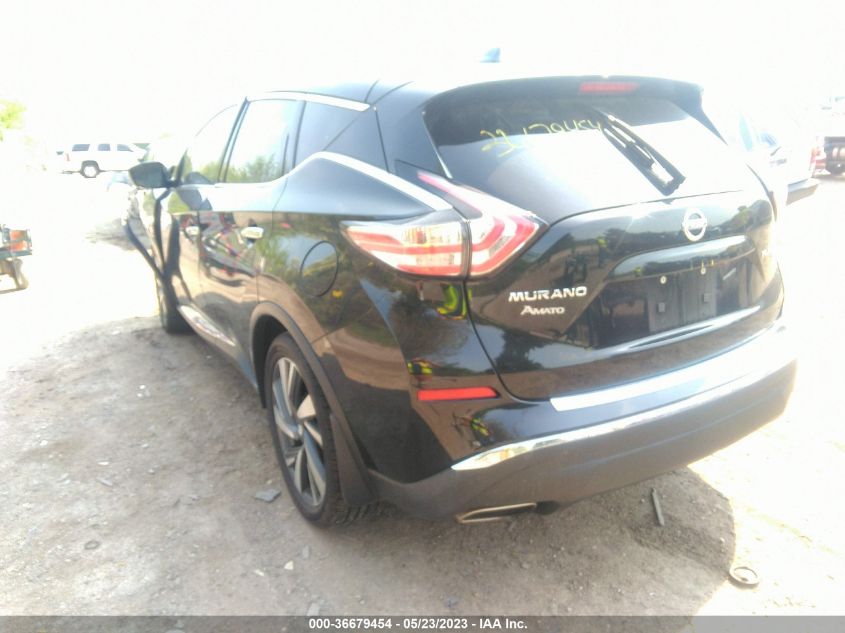2018 NISSAN MURANO PLATINUM - 5N1AZ2MH0JN116482