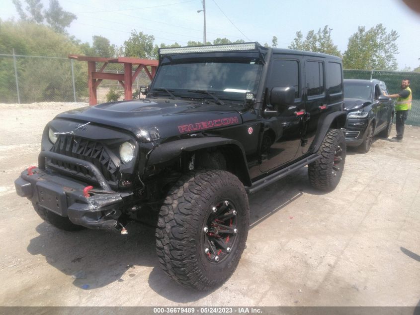 2016 JEEP WRANGLER UNLIMITED RUBICON HARD ROCK - 1C4BJWFG9GL298232