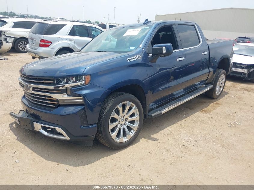 2021 CHEVROLET SILVERADO 1500 HIGH COUNTRY - 1GCPWFED9MZ220184