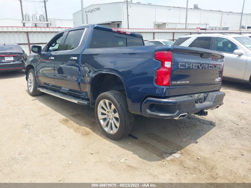 2021 CHEVROLET SILVERADO 1500 HIGH COUNTRY - 1GCPWFED9MZ220184