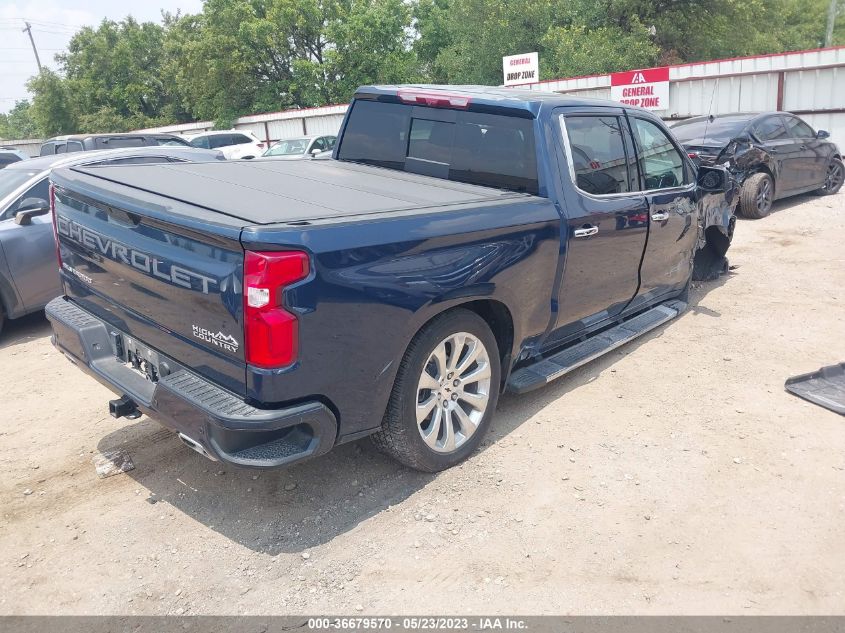 2021 CHEVROLET SILVERADO 1500 HIGH COUNTRY - 1GCPWFED9MZ220184