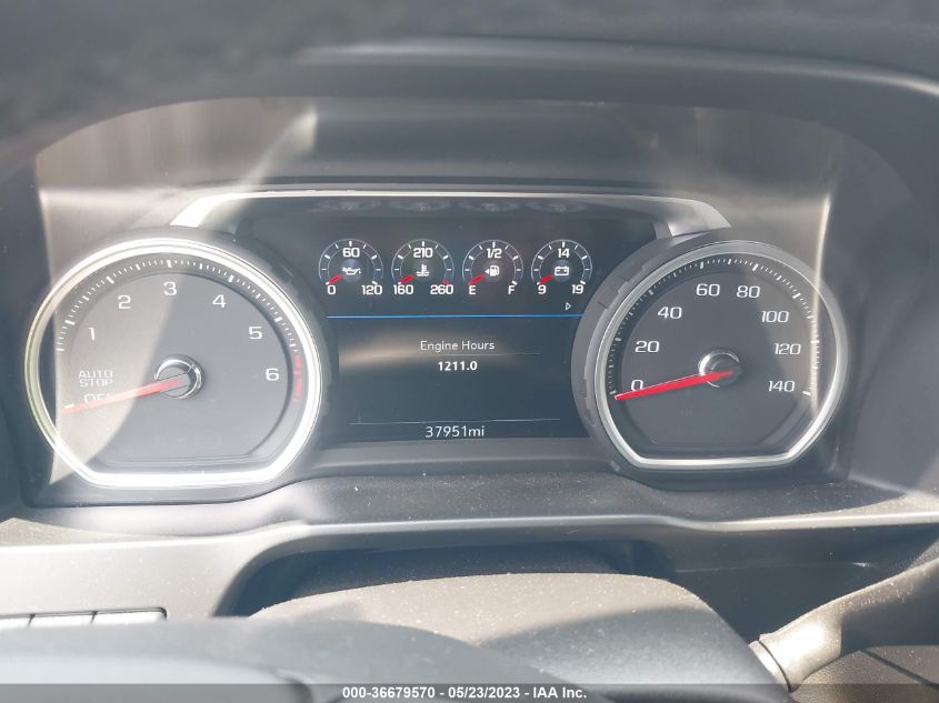 2021 CHEVROLET SILVERADO 1500 HIGH COUNTRY - 1GCPWFED9MZ220184