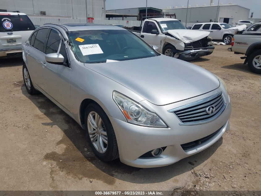 2013 INFINITI G37 SEDAN JOURNEY - JN1CV6AP3DM725784