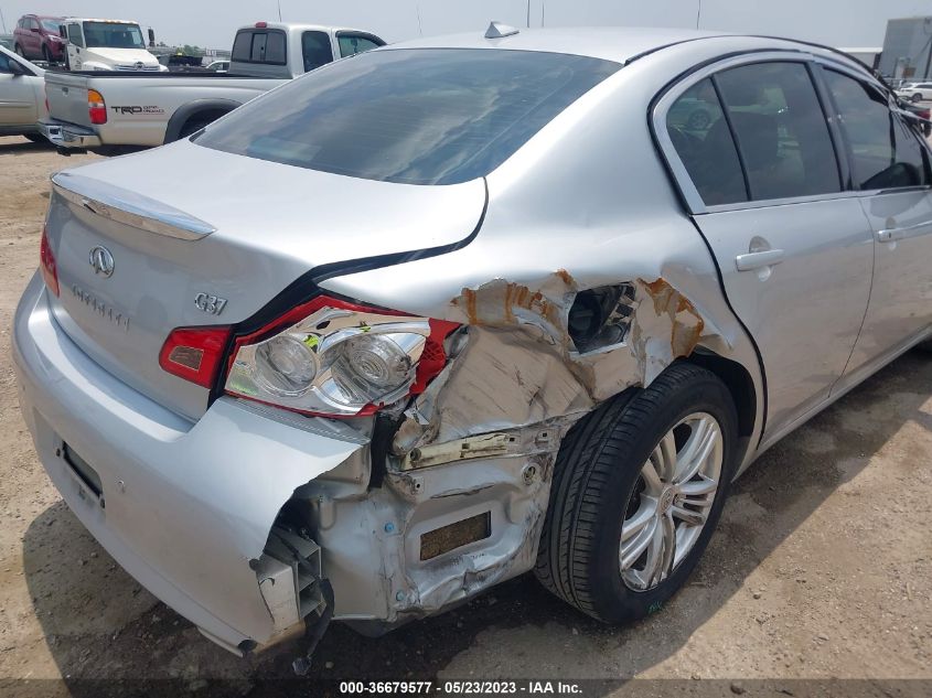 2013 INFINITI G37 SEDAN JOURNEY - JN1CV6AP3DM725784