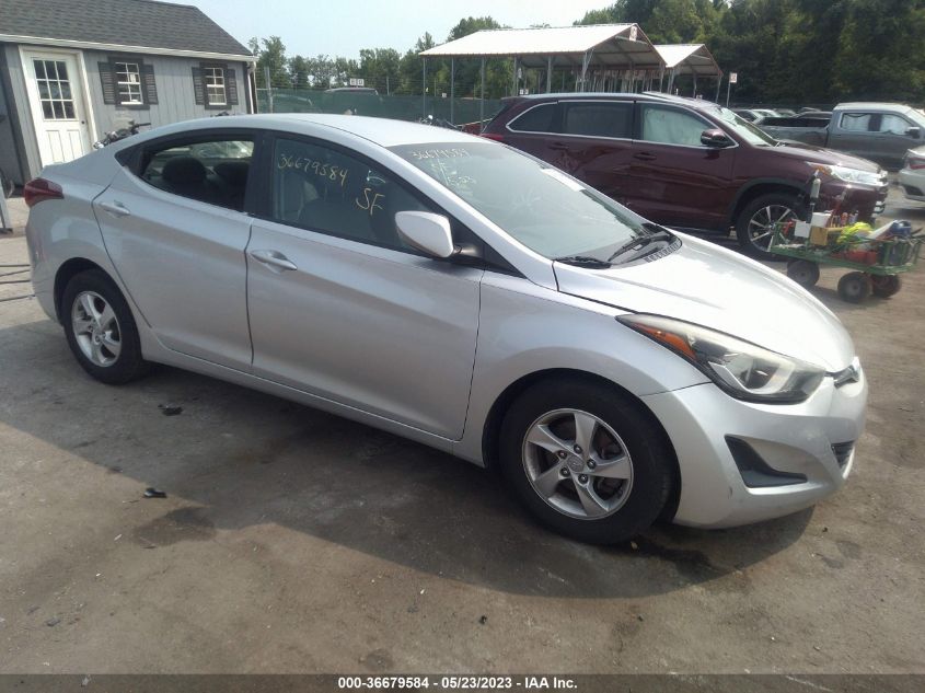 2015 HYUNDAI ELANTRA SE - 5NPDH4AE0FH651751