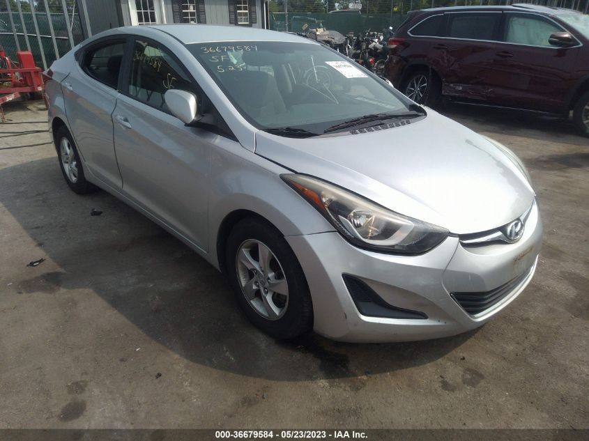 2015 HYUNDAI ELANTRA SE - 5NPDH4AE0FH651751