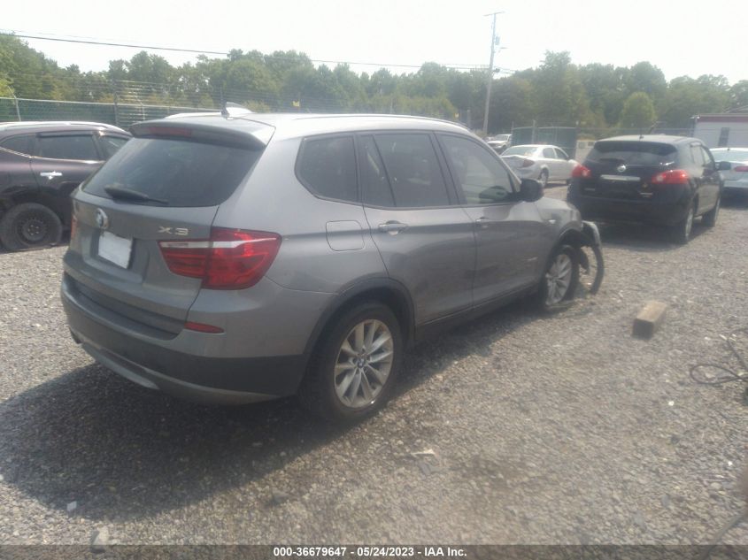 2014 BMW X3 XDRIVE28I - 5UXWX9C59E0D27426