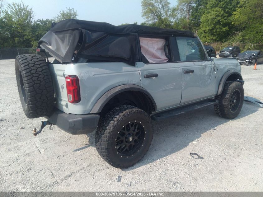 2022 FORD BRONCO BASE/BIG BEND - 1FMDE5BH5NLB09865