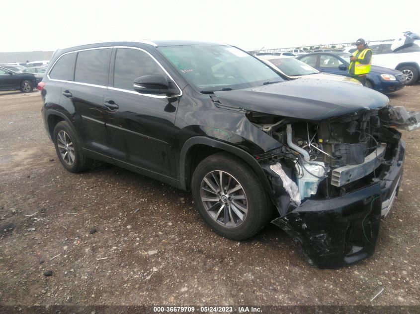 2017 TOYOTA HIGHLANDER XLE/SE - 5TDKZRFH8HS524778