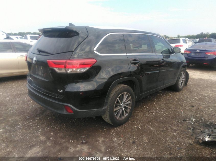 2017 TOYOTA HIGHLANDER XLE/SE - 5TDKZRFH8HS524778